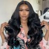 Body Wave Glueless HD Lace Frontal Wig 13x4/13x6 Pre-everything Human Hair Wigs 250% Density