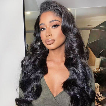 Body Wave Glueless HD Lace Frontal Wig 13x4/13x6 Pre-everything Human Hair Wigs 250% Density